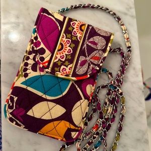 Vera Bradley cross body wallet
